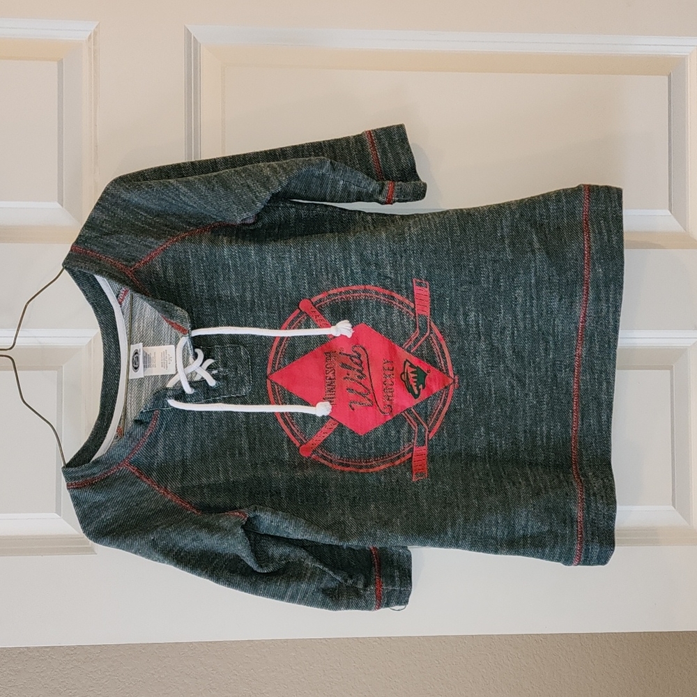 Minnesota Wild 3/4 sleeve Sweatshirt